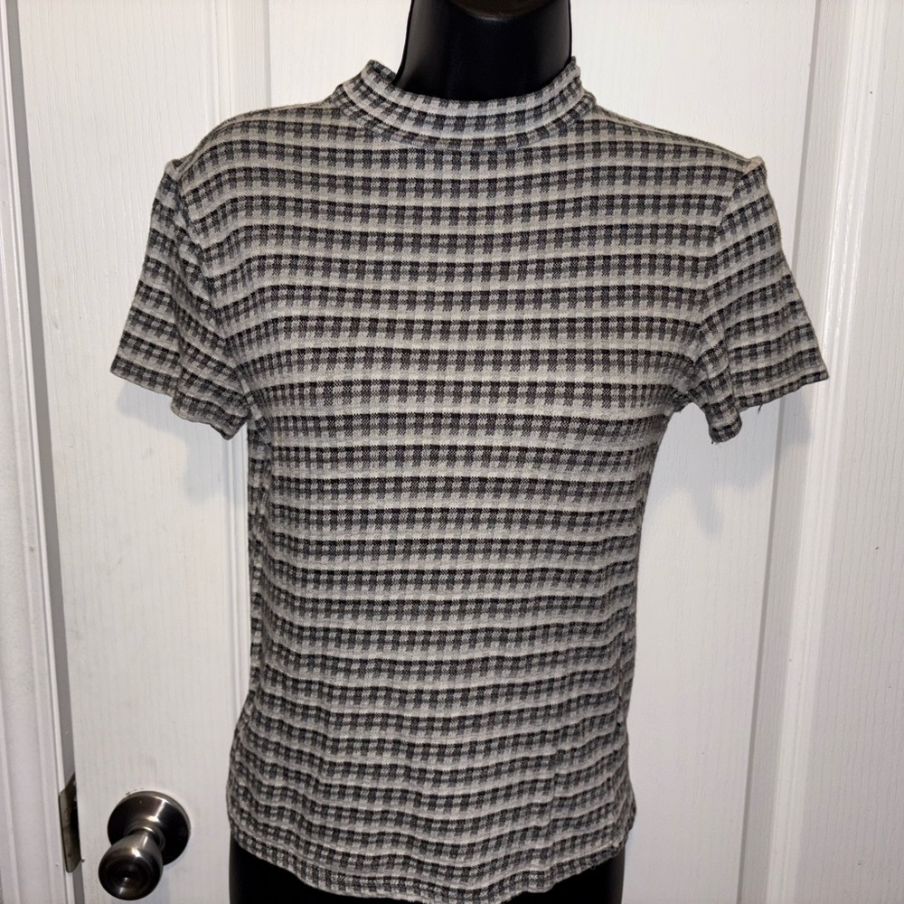 No Boundaries Plaid Top